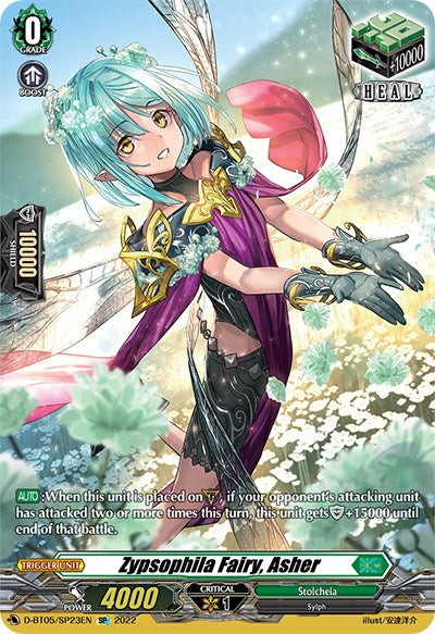 Zypsophila Fairy, Asher (D-BT05/SP23EN) [Triumphant Return of the Brave Heroes]