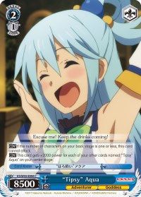 "Tipsy" Aqua (KS/W55-E094 C) [KonoSuba 2]