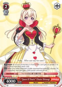 "Queen Of Hearts" Chisato Shirasagi (BD/EN-W03-072 U) [BanG Dream! Girls Band Party! MULTI LIVE]