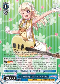 "A Sparkling Stage" Chisato Shirasagi (BD/EN-W03-105 U) [BanG Dream! Girls Band Party! MULTI LIVE]