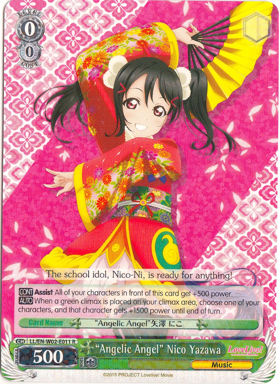 "Angelic Angel" Nico Yazawa (LL/EN-W02-E011 R) [Love Live! DX Vol.2]