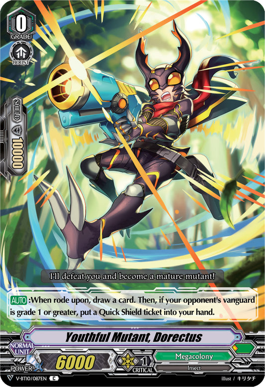 Youthful Mutant, Dorectus (V-BT10/087EN) [Phantom Dragon Aeon]