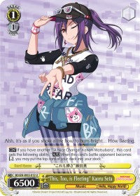 "This, Too, is Fleeting" Kaoru Seta (BD/EN-W03-012 U) [BanG Dream! Girls Band Party! MULTI LIVE]