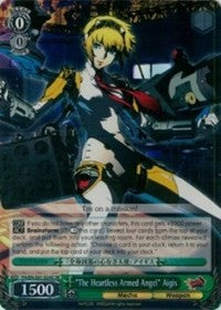 "The Heartless Armed Angel" Aigis (P4/EN-S01-024S SR) [Persona 4 ver.E]