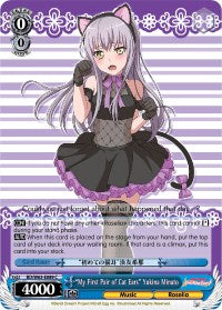 "My First Pair of Cat Ears" Yukina Minato (BD/W63-E089 C) [BanG Dream! Girls Band Party! Vol.2]