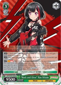 "Rock and Glow" Ran Mitake (BD/EN-W03-035S SR) [BanG Dream! Girls Band Party! MULTI LIVE]