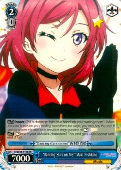 "Dancing Stars on Me!" Maki Nishikino (LL/W34-E108 PR) (Promo) [Love Live! Vol. 2]