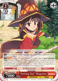 "Setting Out" Megumin (KS/W55-E051 R) [KonoSuba 2]