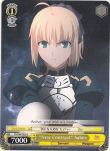 "New Contract" Saber (FS/S36-E022 C) [Fate/Stay Night [Unlimited Blade Works] Vol. II]