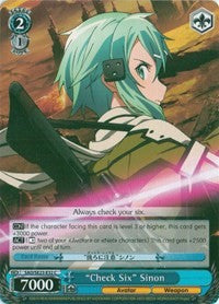 "Check Six" Sinon (SAO/SE23-E32 C) [Sword Art Online II]