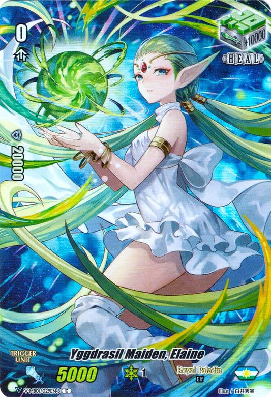 Yggdrasil Maiden, Elaine (Full Art) (Parallel Foil) (V-MB01/029EN-B) [PSYqualia Strife]