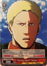 "Strong Spirit" Reiner (AOT/S35-E071 C) [Attack on Titan]