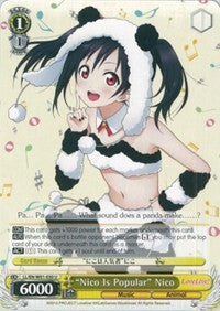 "Nico Is Popular" Nico (LL/EN-W01-030 U) [Love Live! DX]