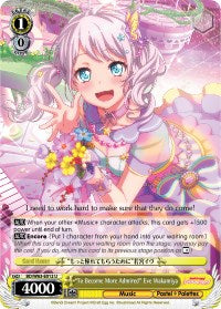 "To Become More Admired" Eve Wakamiya (BD/W63-E012 U) [BanG Dream! Girls Band Party! Vol.2]