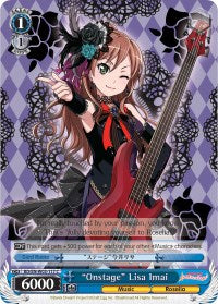 "Onstage" Lisa Imai (BD/EN-W03-117 C) [BanG Dream! Girls Band Party! MULTI LIVE]