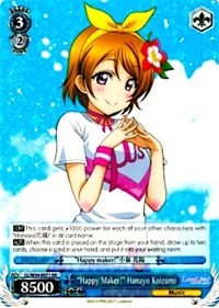 "Happy Maker!" Hanayo Koizumi (LL/W34-E071 RR) [Love Live! Vol. 2]