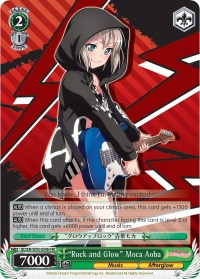 "Rock and Glow" Moca Aoba (BD/EN-W03-054H HR) [BanG Dream! Girls Band Party! MULTI LIVE]